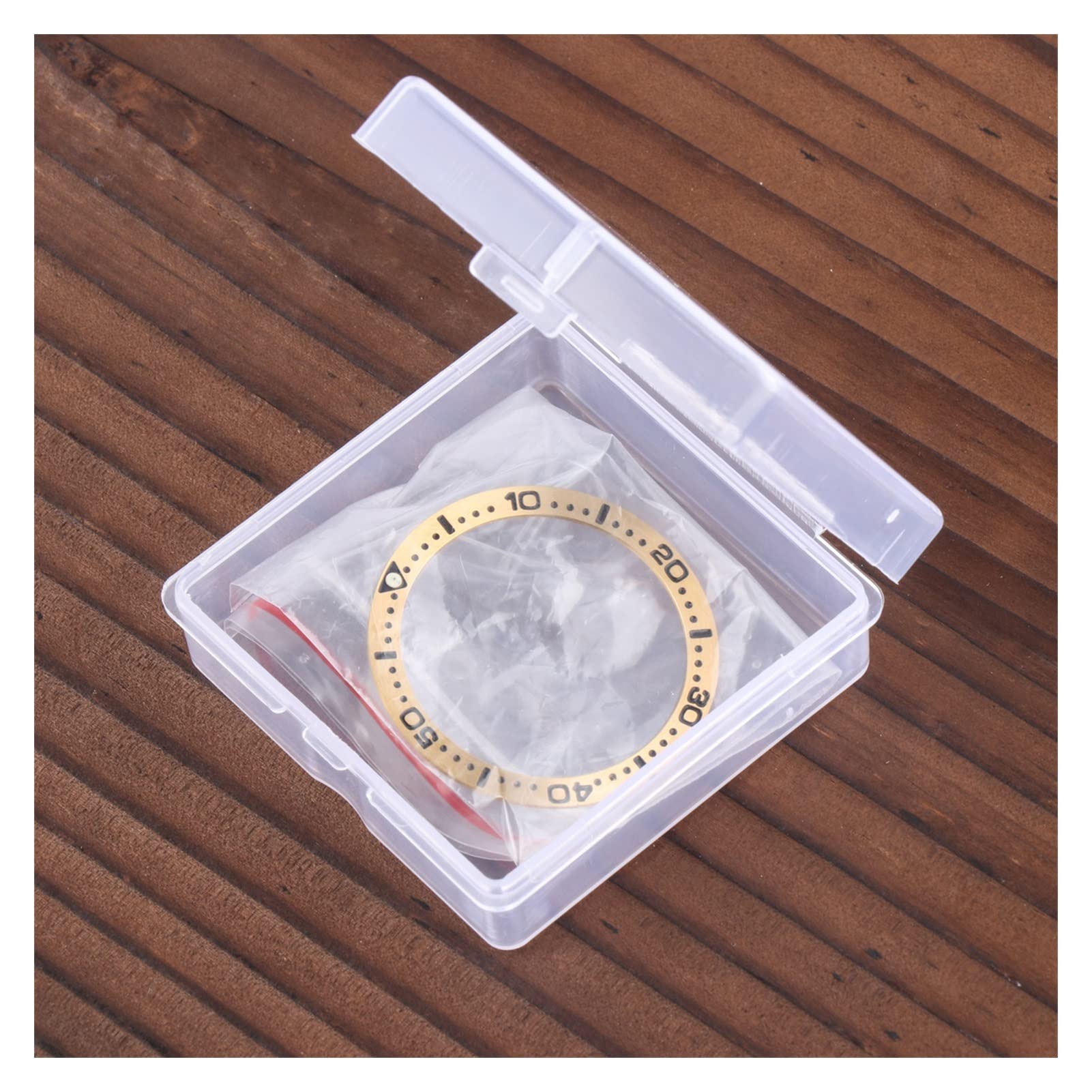 Amazon.co.jp: yaoqijie フラットセラミックブロンズスチールベゼル